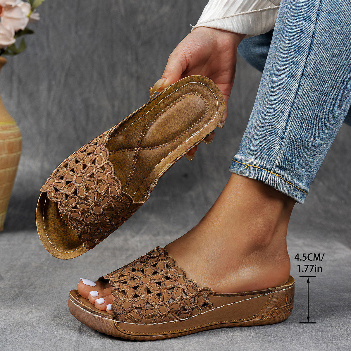 Breathable Women's Slippers – Ultra Soft, Airy Breathable & Non-slip Home Wear Design