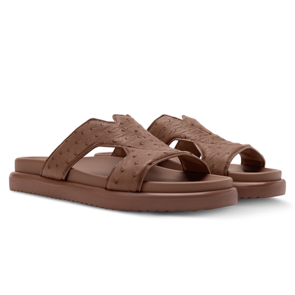 LV Oasis Mule Taupe Brown