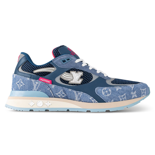 LV Run Away Sneaker Blue Denim