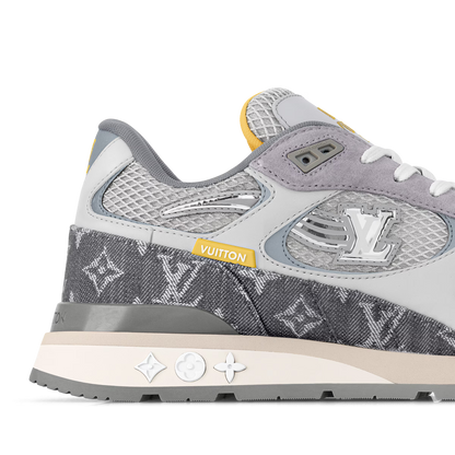 LV Run Away Sneaker Gray Denim